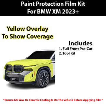 Kit De Film De Protection Peinture PPF Prédécoupé Pour BMW X3 M Sport (2022-2024) - TPU Auto-cicatrisant, 8.5 Mil