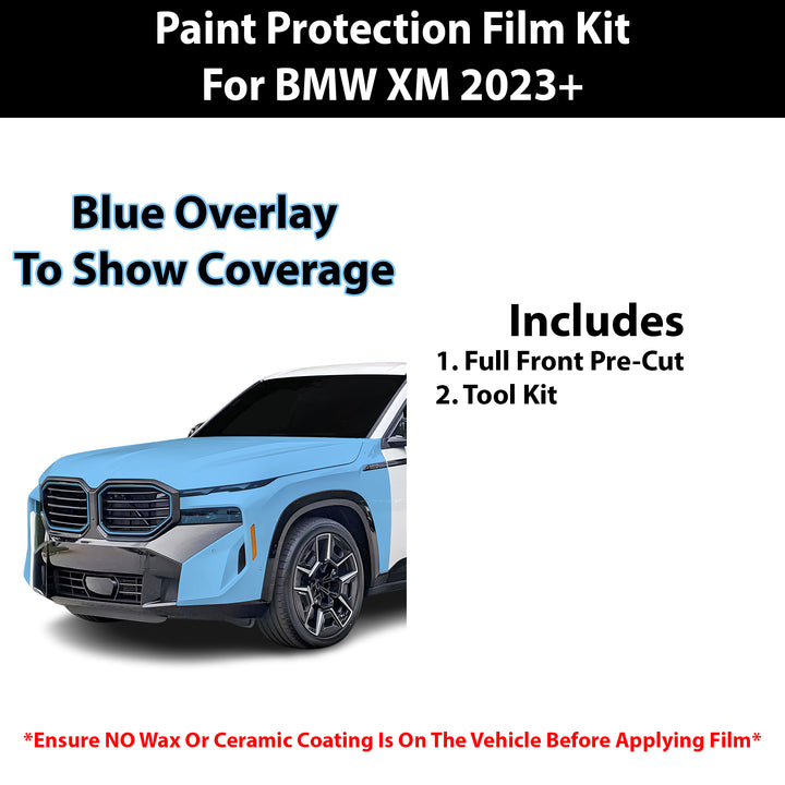 Fits BMW XM 2023+ Precut Premium Paint Protection Film Clear Bra PPF Decal Film Kit - Bogar Tech Designs