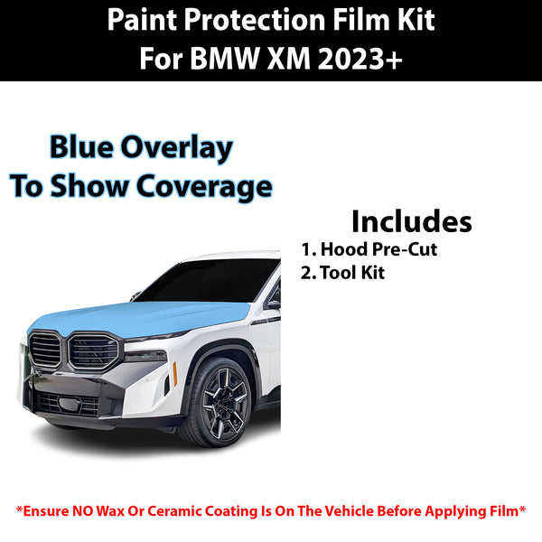 Fits BMW XM 2023+ Precut Premium Paint Protection Film Clear Bra PPF Decal Film Kit