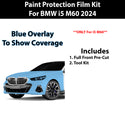 Fits BMW i5 M60 2024-2025 Precut Premium Paint Protection Film Clear Bra PPF Decal Film Kit Cover