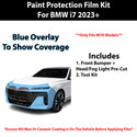 Fits BMW i7 2023+  Precut Premium Paint Protection Film Clear Bra PPF Decal Film Kit Cover