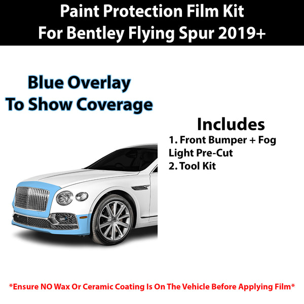 Fits Bentley Flying Spur 2019+ Precut Premium Paint Protection Film Clear Bra PPF Decal Film Kit Cover