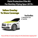 Fits Bentley Flying Spur 2019+ Precut Premium Paint Protection Film Clear Bra PPF Decal Film Kit Cover