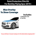 Fits Bentley Flying Spur 2019+ Precut Premium Paint Protection Film Clear Bra PPF Decal Film Kit Cover