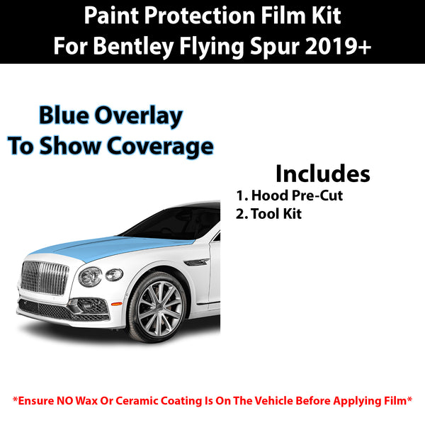 Fits Bentley Flying Spur 2019+ Precut Premium Paint Protection Film Clear Bra PPF Decal Film Kit Cover