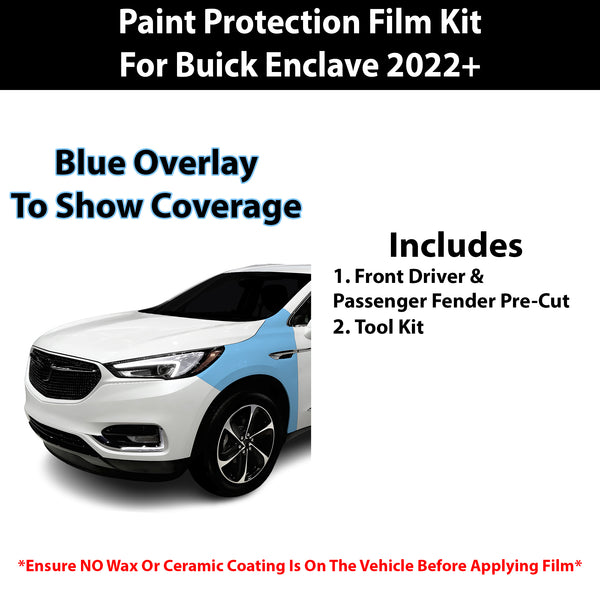 Fits Buick Enclave 2022+ Precut Premium Paint Protection Film Clear Bra PPF Decal Film Kit Cover