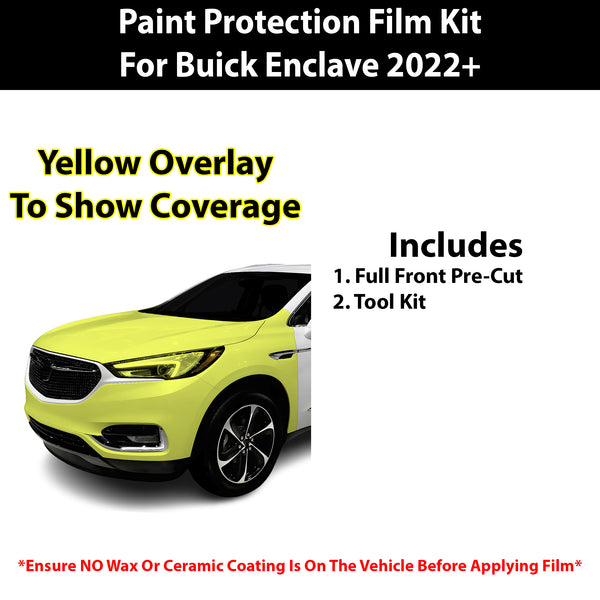 Fits Buick Enclave 2022+ Precut Premium Paint Protection Film Clear Bra PPF Decal Film Kit Cover