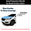 Fits Buick Enclave 2022+ Precut Premium Paint Protection Film Clear Bra PPF Decal Film Kit Cover