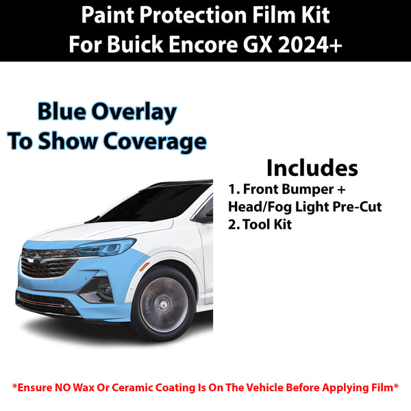 Fits Buick Encore GX 2024+ Precut Premium Paint Protection Film Clear Bra PPF Decal Film Kit Cover