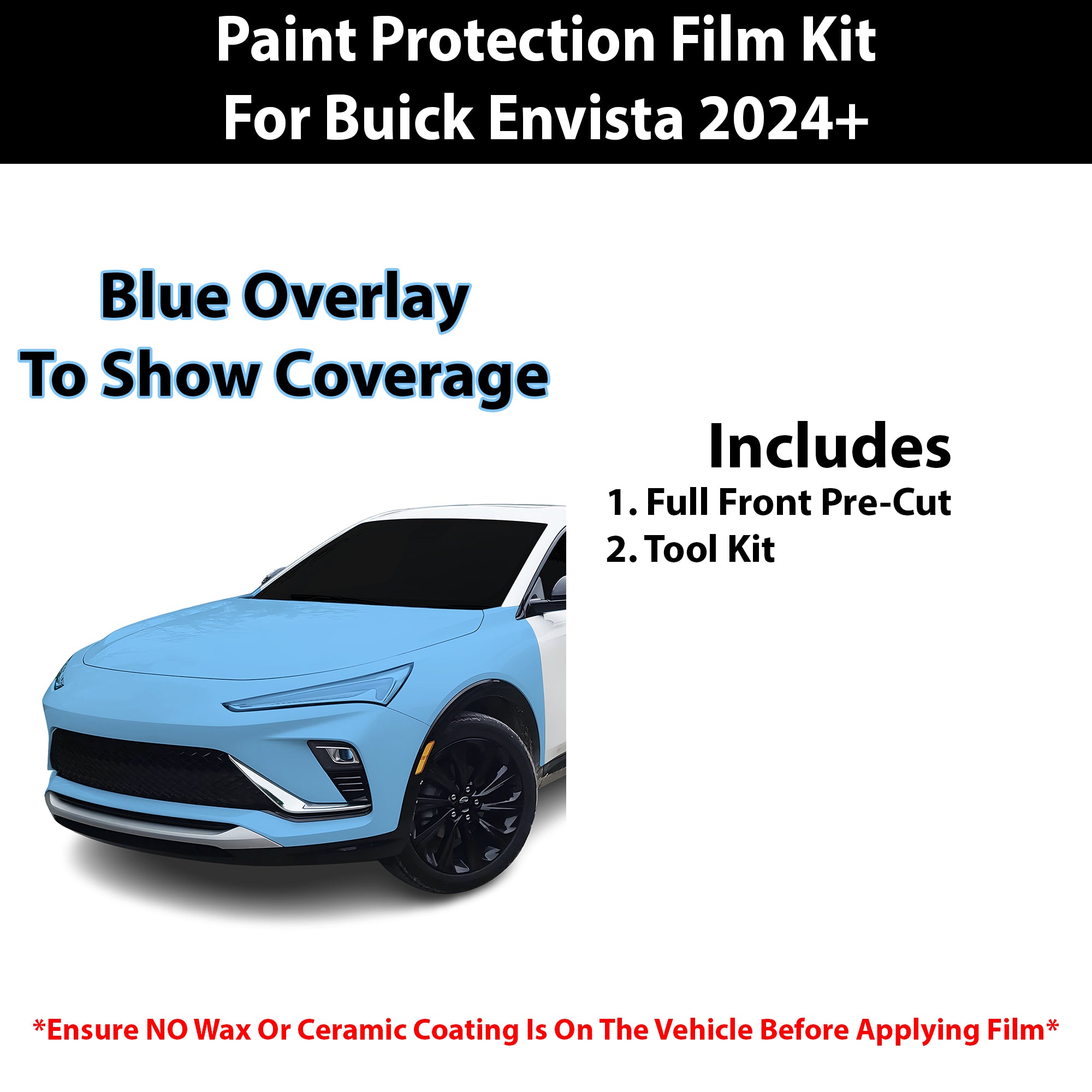 Fits Buick Envista 2024+ Precut Premium Paint Protection
