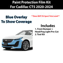 Fits Cadillac CT5 2020-2024 Precut Premium Paint Protection Film Clear Bra PPF Decal Film Kit Cover