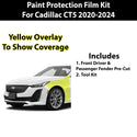 Fits Cadillac CT5 2020-2024 Precut Premium Paint Protection Film Clear Bra PPF Decal Film Kit Cover