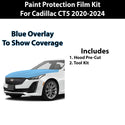 Fits Cadillac CT5 2020-2024 Precut Premium Paint Protection Film Clear Bra PPF Decal Film Kit Cover