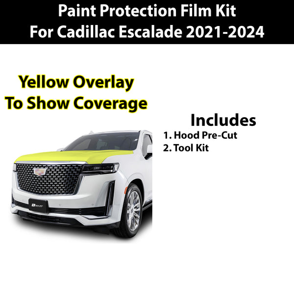 Precut Premium Paint Protection Film Clear Bra PPF Decal Film Kit Cover Fits Cadillac Escalade 2021 2022 2023 2024