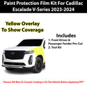 Fits Cadillac Escalade 2023+ Precut Premium Paint Protection Film Clear Bra PPF Decal Film Kit