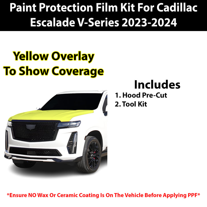 Fits Cadillac Escalade 2023+ Precut Premium Paint Protection Film Clear Bra PPF Decal Film Kit - Bogar Tech Designs