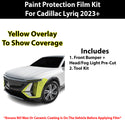 Fits Cadillac Lyriq 2023+ Precut Premium Paint Protection Film Clear Bra PPF Decal Film Kit Cover