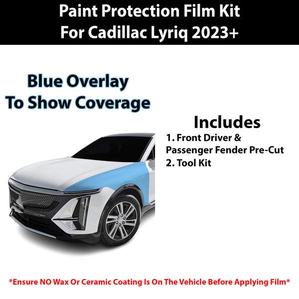 Fits Cadillac Lyriq 2023+ Precut Premium Paint Protection Film Clear Bra PPF Decal Film Kit Cover