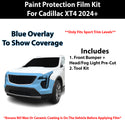 Fits Cadillac XT4 2024+ Precut Premium Paint Protection Film Clear Bra PPF Decal Film Kit Cover