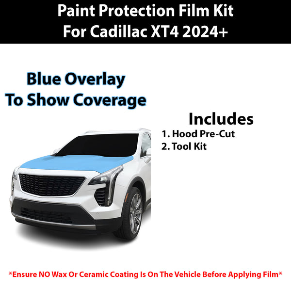 Fits Cadillac XT4 2024+ Precut Premium Paint Protection Film Clear Bra PPF Decal Film Kit Cover