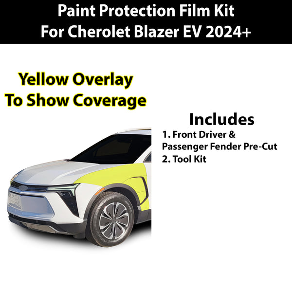 Fits Chevy Blazer EV 2024+ Precut Premium Paint Protection Film Clear Bra PPF Decal Film Kit Coverage