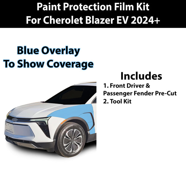 Fits Chevy Blazer EV 2024+ Precut Premium Paint Protection Film Clear Bra PPF Decal Film Kit Coverage