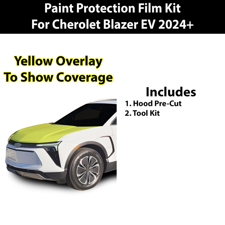 Fits Chevy Blazer EV 2024+ Precut Premium Paint Protection Film Clear Bra PPF Decal Film Kit Coverage - Bogar Tech Designs