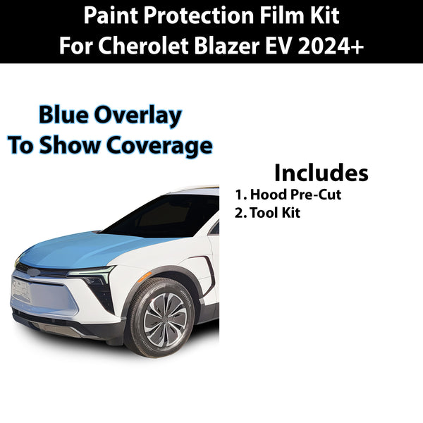 Fits Chevy Blazer EV 2024+ Precut Premium Paint Protection Film Clear Bra PPF Decal Film Kit Coverage