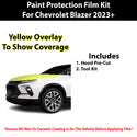 Fits Chevy Blazer 2023+ Precut Premium Paint Protection Film Clear Bra PPF Decal Film Kit Cover