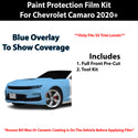 Fits Chevy Camaro 2019+ Precut Premium Paint Protection Film Clear Bra PPF Decal Film Kit Cover