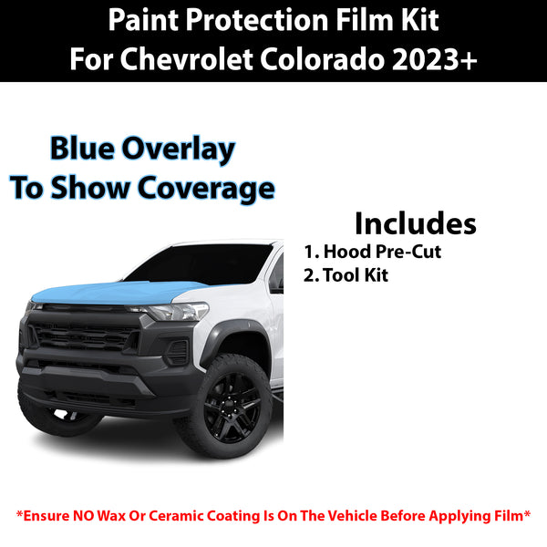 Fits Chevy Colorado 2023+ Precut Premium Paint Protection Film Clear Bra PPF Decal Film Kit Cover