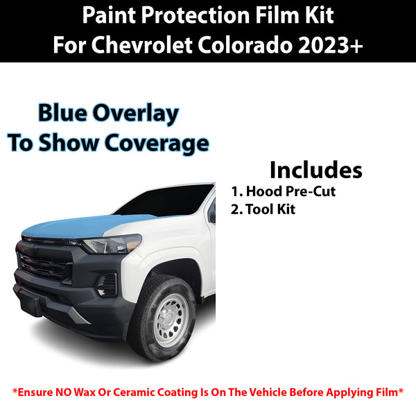 Fits Chevy Colorado 2023+ Precut Premium Paint Protection Film Clear Bra PPF Decal Film Kit Cover