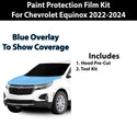 Fits Chevrolet Equinox 2022+ Precut Premium Paint Protection Film Clear Bra PPF Decal Film Kit Cover