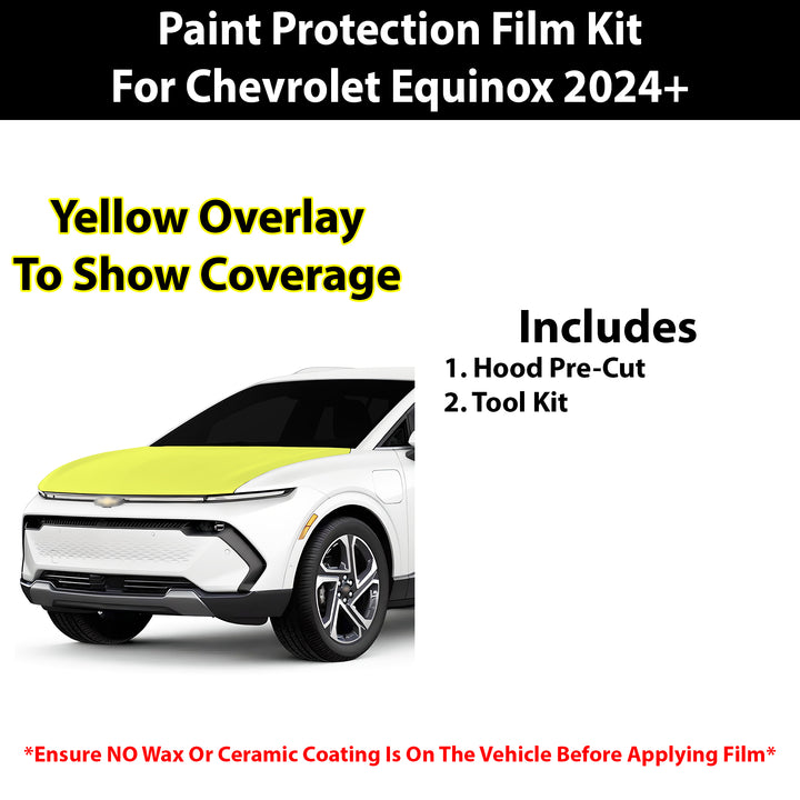 Fits Chevy Equinox EV 2024+ Precut Premium Paint Protection Film Clear Bra PPF Decal Film Kit - Bogar Tech Designs
