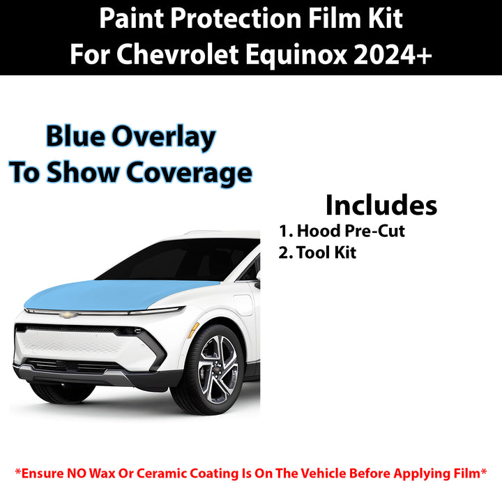 Fits Chevy Equinox EV 2024+ Precut Premium Paint Protection Film Clear Bra PPF Decal Film Kit - Bogar Tech Designs