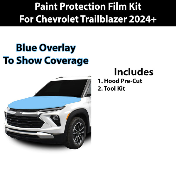 Fits Chevy Trailblazer 2024+ Precut Premium Paint Protection Film Clear Bra PPF Decal Film Kit Coverage