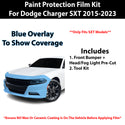 Fits Dodge Charger SXT 2015-2023 Precut Premium Paint Protection Film Clear Bra PPF Decal Film Kit