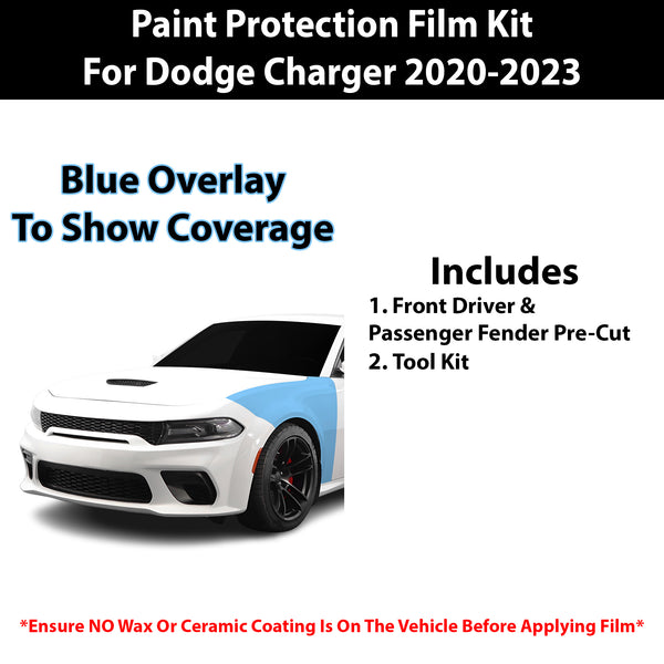 Fits Dodge Charger Scat Pack Widebody 2020-2023 Precut Premium Paint Protection Film Clear Bra PPF Decal Film Kit Cover