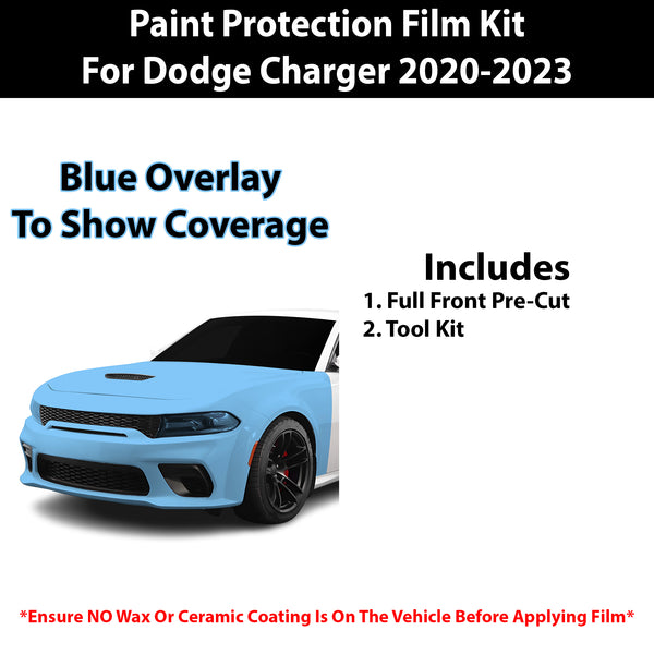 Fits Dodge Charger Scat Pack Widebody 2020-2023 Precut Premium Paint Protection Film Clear Bra PPF Decal Film Kit Cover