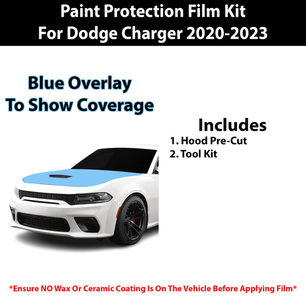 Fits Dodge Charger Scat Pack Widebody 2020-2023 Precut Premium Paint Protection Film Clear Bra PPF Decal Film Kit Cover