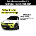 Fits Dodge Hornet 2023+ Precut Premium Paint Protection Film Clear Bra PPF Decal Film Kit Cover