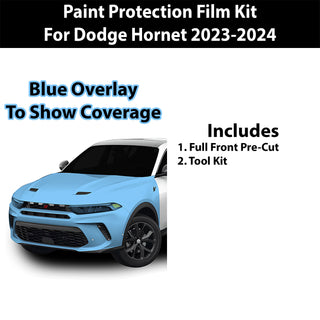 Fits Dodge Hornet 2023+ Precut Premium Paint Protection Film Clear Bra PPF Decal Film Kit Cover