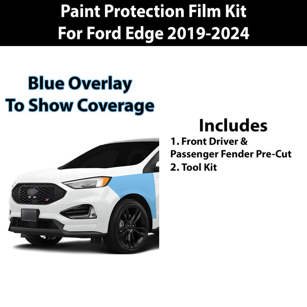 Precut Premium Paint Protection Film Clear Bra PPF Decal Film Kit Cover Fits Ford Edge 2019-2024