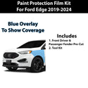 Fits Ford Edge 2019+ Precut Premium Paint Protection Film Clear Bra PPF Decal Film Kit Cover