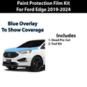 Precut Premium Paint Protection Film Clear Bra PPF Decal Film Kit Cover Fits Ford Edge 2019-2024