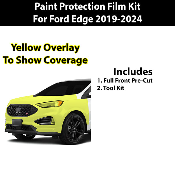 Precut Premium Paint Protection Film Clear Bra PPF Decal Film Kit Cover Fits Ford Edge 2019-2024