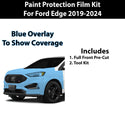 Precut Premium Paint Protection Film Clear Bra PPF Decal Film Kit Cover Fits Ford Edge 2019-2024