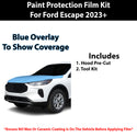 Fits Ford Escape 2023+ Precut Premium Paint Protection Film Clear Bra PPF Decal Film Kit