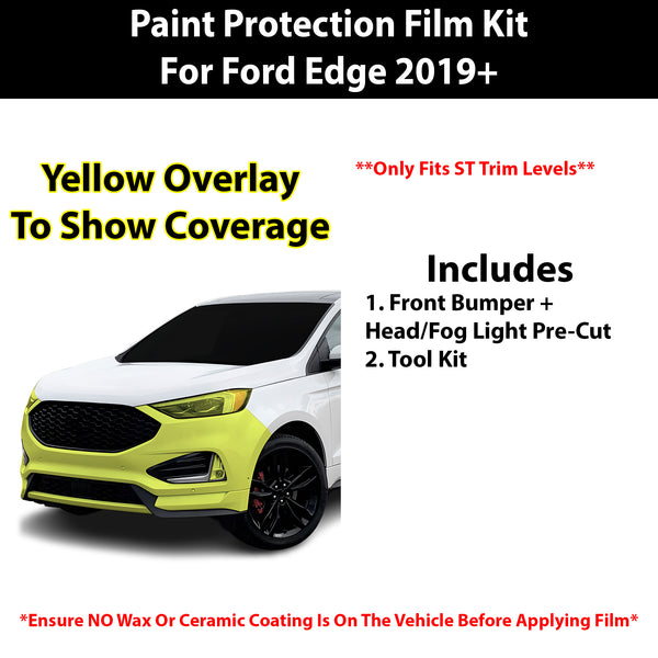 Fits Ford Edge 2019+ Precut Premium Paint Protection Film Clear Bra PPF Decal Film Kit Cover