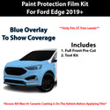 Fits Ford Edge 2019+ Precut Premium Paint Protection Film Clear Bra PPF Decal Film Kit Cover